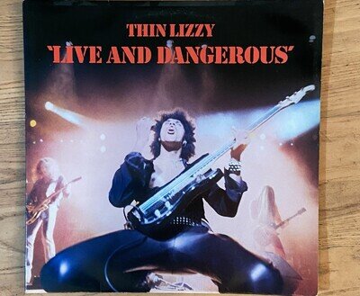 Thin Lizzy - Live And Dangerous - 1978 Double Vinyl LP Record
