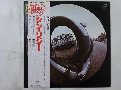 Thin Lizzy London Records LAX 158 Japan VINYL LP OBI