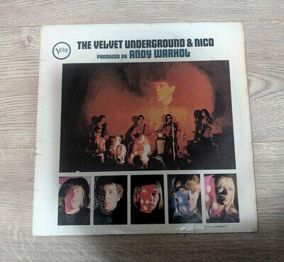 The Velvet Underground & Nico UK Stereo First Pressing Verve SVLP 9184 Lou Reed