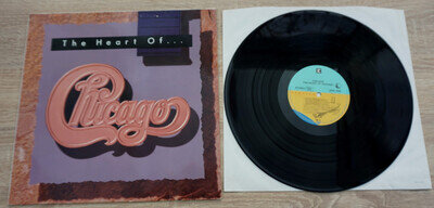 CHICAGO - THE HEART OF CHICAGO - ORIGINAL 1989 EU COMPILATION ALBUM - EX VINYL !