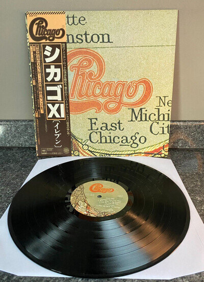 LP VINYL CHICAGO ALBUM XI 25AP 777 JAPAN 1ST PRESS 1977 GREAT ALBUM NM/EX+