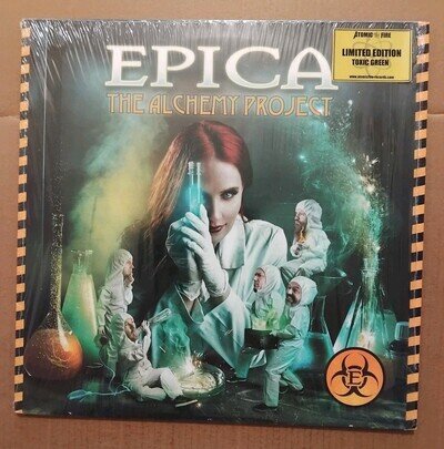 Epica - The Alchemy Project. Limited Edition Toxic Green Vinyl LP. 2022. M