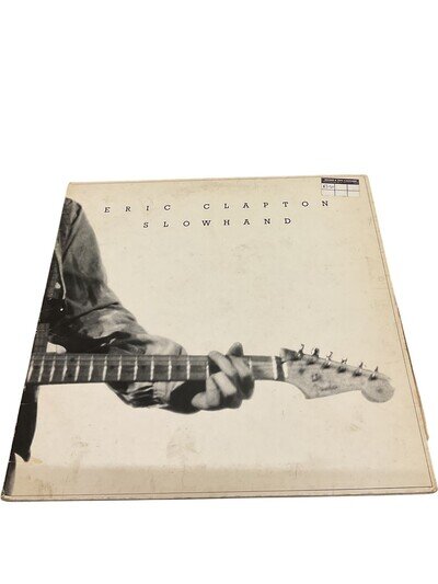 Eric Clapton Slowhand Classic Rock Vinyl Record LP