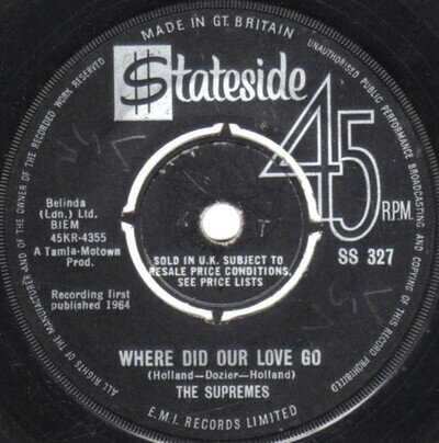 The Supremes - Where Did Our Love Go