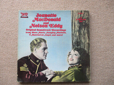 Nelson Eddy / Jeanette Macdonald - Three record box set. Soundtrack recordings.