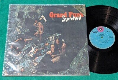 Grand Funk Railroad - Survival BRAZIL 1ST PRESS LP 1971 Plastic Odeon Cover