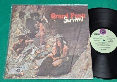 Grand Funk Railroad - Survival URUGUAY 1ST PRESS LP 1971 Plastic Odeon Cover