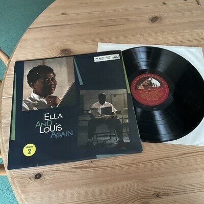 ELLA FITZGERALD & LOUIS ARMSTRONG - ELLA AND LOUIS AGAIN vol 2 - LP ON HMV