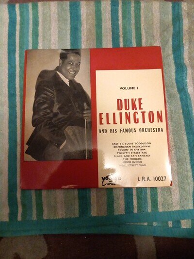 Duke Ellington: Ellingtonia Volume 1 UK JAZZ VOGUE CORAL RARE 10" LP