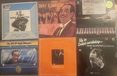 DUKE ELLINGTON ..6 X VINYL LP'S ..VG+