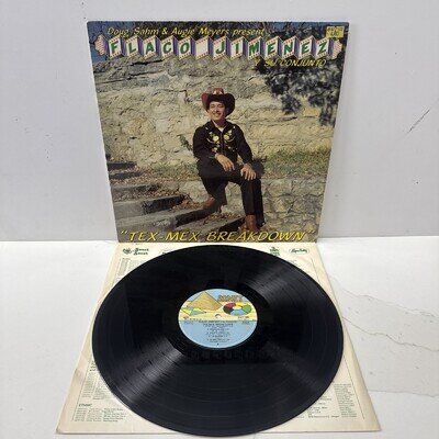 Doug Sahm,Augie Meyers Present Flaco Jimenez- Tex-Mex Breakdown- LP VInyl- EX/VG