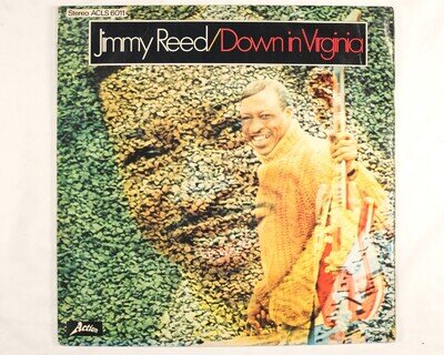 JIMMY REED - DOWN IN VIRGINIA - 1969 UK RELEASE - VINYL LP ALBUM STEREO VG/VG