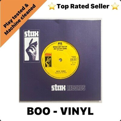 Rufus Thomas - Boogie Ain't Nuttin' (But Gettin' Down) - 7" Vinyl Record - EX-M