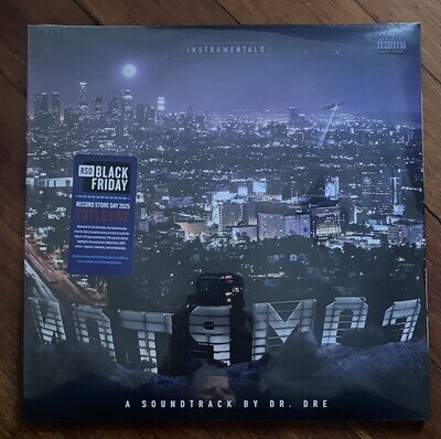 Dr Dre Compton Instrumentals 2Lp RSD 2025 Limited Purple Vinyl