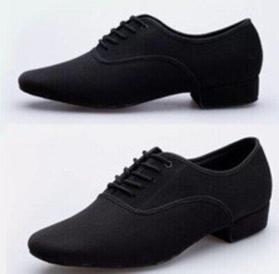 Mens Dance Shoes Low Heel Tango Modern Latin Ballroom Soft Bottom Perform F221