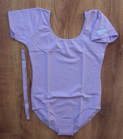 Leotard Lilac Ballet Dance Adult Medium UK 10-12 Short Sleeve & Belt by Freed