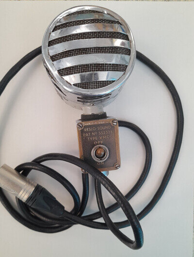 VINTAGE Reslo-Sound Type VMC Microphone. Restoration Project. LO-FI Mic