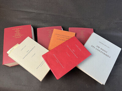 7 x textbook violins from the Middle Ages to the present Lütgendorff...
