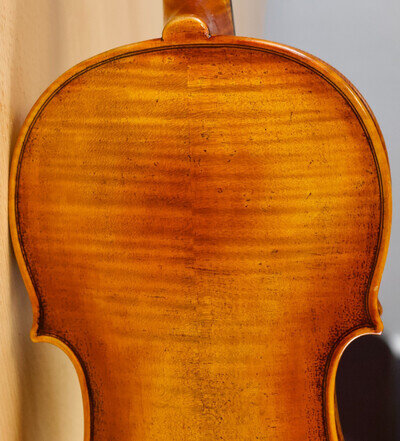 old 4/4 violin Geige viola cello Bratsche fiddle label CAMILLUS CAMILLI Nr. 491
