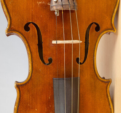 old small violin Geige viola cello Bratsche fiddle label PIETRO PALLOTA Nr.350