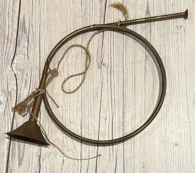 Brass/Copper Lightweight Vintage Hunting Horn