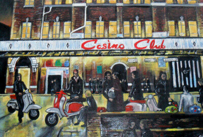 Scooters at the 3 Northern Soul Clubs, 3 signed limited edition prints