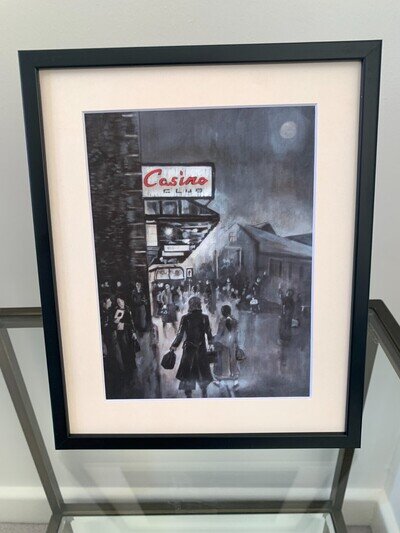 Northern Soul; "Anticipation II"; A Framed Lithograph of Wigan Casino