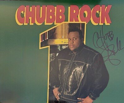 Chubb Rock Hand Signed Autograph Photo w/ Certificate of Authenticity