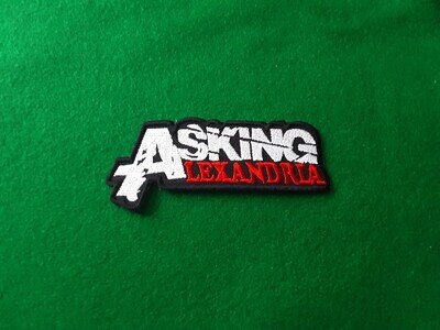 ASKING ALEXANDRIA (a) Sew / Iron On Badge Rock Music Festival Patch
