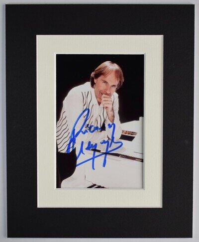 Richard Clayderman Signed Autograph 10x8 photo display Piano Music COA AFTAL