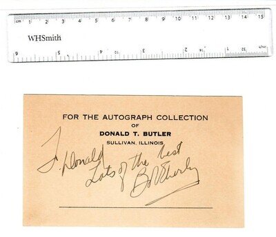 Bob Shirley autograph