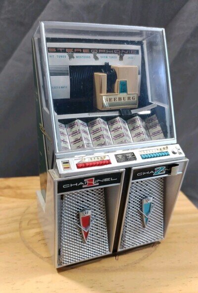 Seeburg 220 USA 1958 Miniature Jukebox Fully Working Prelove See Video