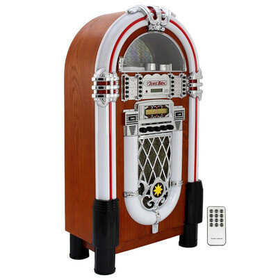 Monster Shop Retro Style Illuminated Jukebox Sound System