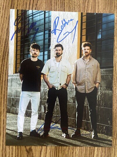 Amble Autographed 8x10 Photo Robbie Cunningham Oisin McCaffrey Ross McNerney
