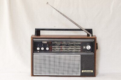 VINTAGE ASTRAD MIKADO F8-TR17-B205 FM/AM/SW TRANSISTOR RADIO.USSR.1960's.WORKING