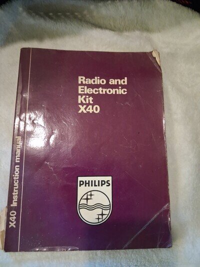 Philips Radionic X40 Vintage 1970s Radio and Electronic Construction Kit