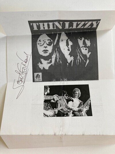 Scott Gorham, Thin Lizzy, AUTOGRAPH, 2003