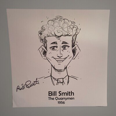 Bill Smith SIGNED Photo Art Print - The Beatles / Quarrymen Autograph