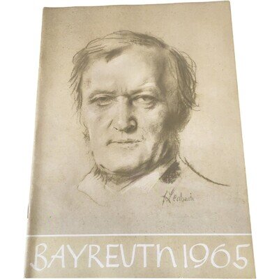 Bayreuth 1965 Richard Wagner Festspiel Opera Programme Collectable Vintage