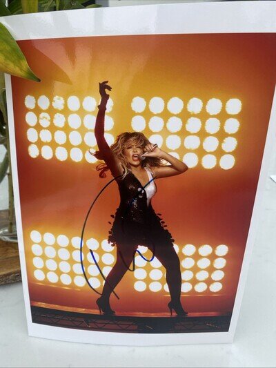 Tina Turner hand Signed Photo A4 Glossy Print Autograph