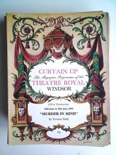 Curtain Up Theatre Royal Windsor: "Murder In Mind" 26 Jun - 14 Jul 1979