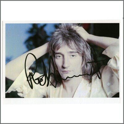 B51028 - Rod Stewart Autographed Print