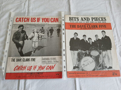Sheet music - The Dave Clark Five x 2