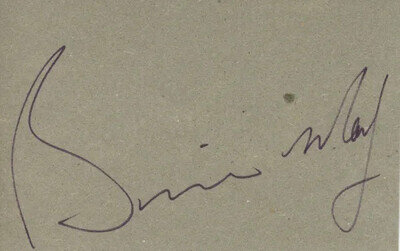 Brian May Autograph 1974