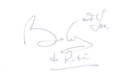 Brian May Autograph