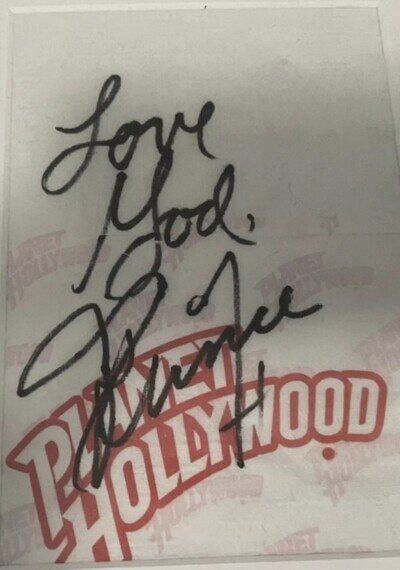 Prince Hand Signed Autograph