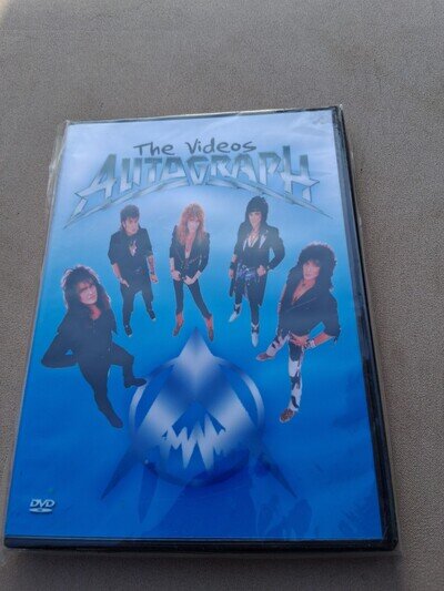 Autograph - The Videos Collection 1987 DVD Steve Lynch Plunkett RARE