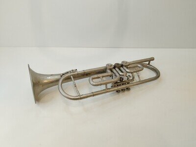 RARE Vintage USSR Soviet Trumpet 1962 Tula Muzdetal Military Parade Era