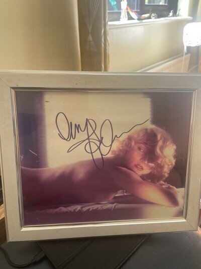 Madonna Signed Picture Autograph