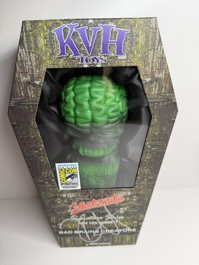 Metallica Signature Series Signed Kirk Von Hammett BAD BRAINS CREATURE
